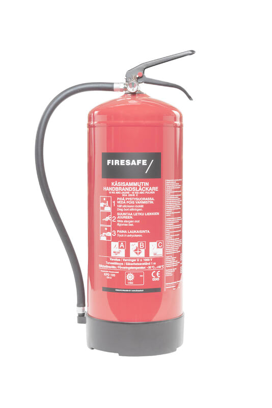 FIRESAFE - Jauhesammutin Kidde - 12kg 55A 233B C KPD120