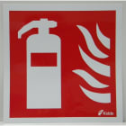 FIRESAFE - Merkintätarra - Sammutintarra 25x25