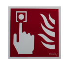 FIRESAFE - Merkintäkilpi - Paloilm.painikemerkki 20X20