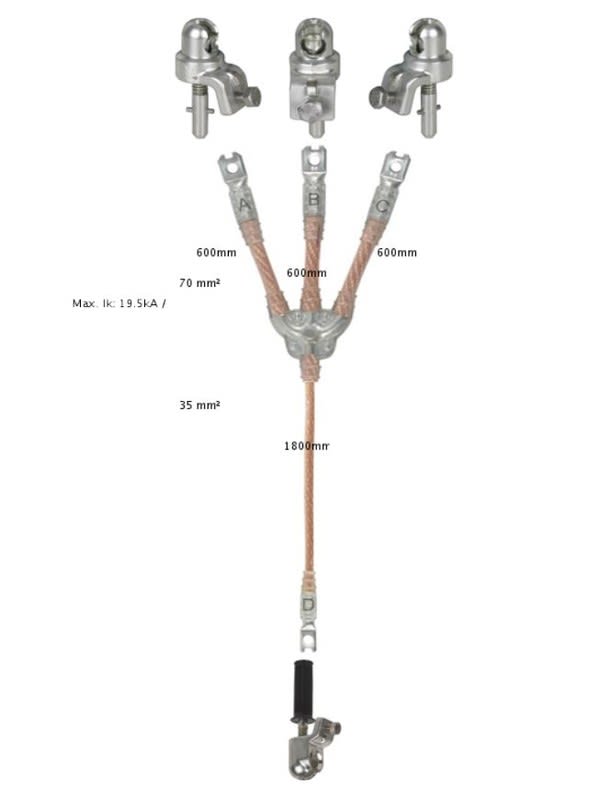 DEHN - Työmaad.väl. 25 ja 30 mm pall. - S/795803 / 20kA 1s