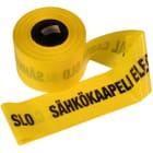 PGI - Sähkökaapelille. keltainen - Varoitusnauha 0.1x120mm. 250m
