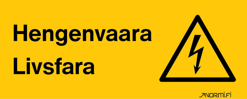 NORMIOPASTE - Tarra 300X120 - HENGENVAARA-LIVSFARA