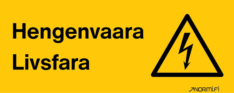 NORMIOPASTE - Tarra 300X120 - HENGENVAARA-LIVSFARA