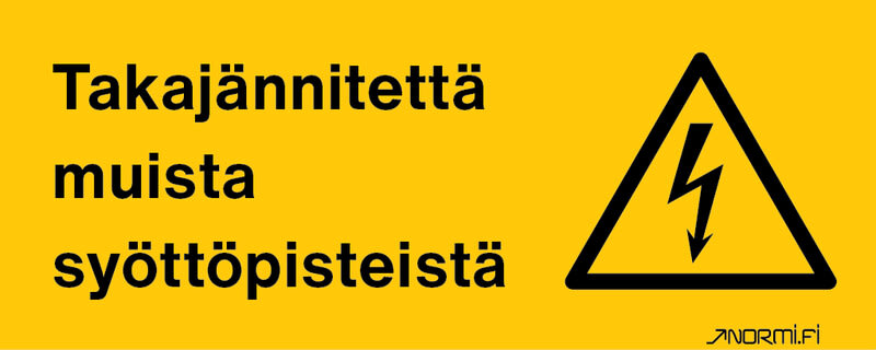 NORMIOPASTE - Tarra 100X40 - TAKAJÄN.MUISTA SYÖTTÖPIST.