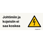 NORMIOPASTE - Muovikilpi 300X120 - JOHTIMIIN JA KOJEISIIN