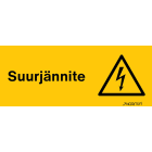 NORMIOPASTE - Alumiinikilpi 300x120 - SUURJÄNNITE