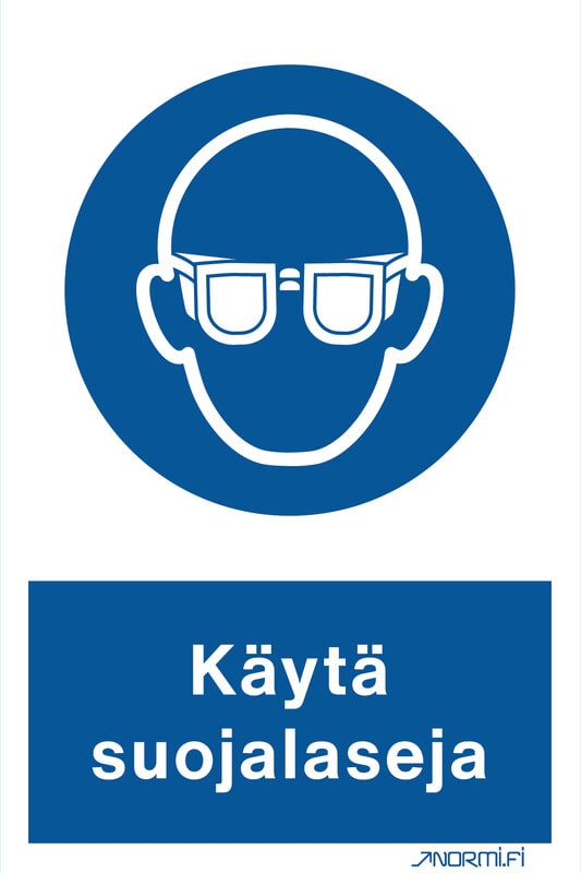 NORMIOPASTE - Alumiinikilpi 200x300 - KÄYTET. SUOJALASE.