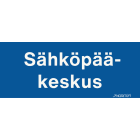 NORMIOPASTE - Muovikilpi 300X120 - SÄHKÖPÄÄKESKUS