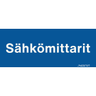 NORMIOPASTE - Muovikilpi 300X120 - SÄHKÖMITTARIT