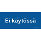 NORMIOPASTE - Muovikilpi 300x120 - EI KÄYTÖSSÄ