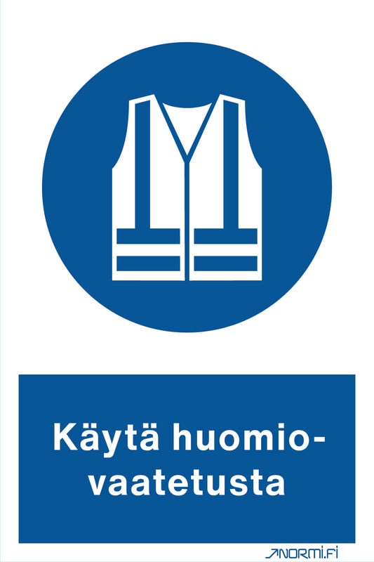 NORMIOPASTE - Alumiinikilpi 200x300 - KÄYTET. TURVALIIVIÄ