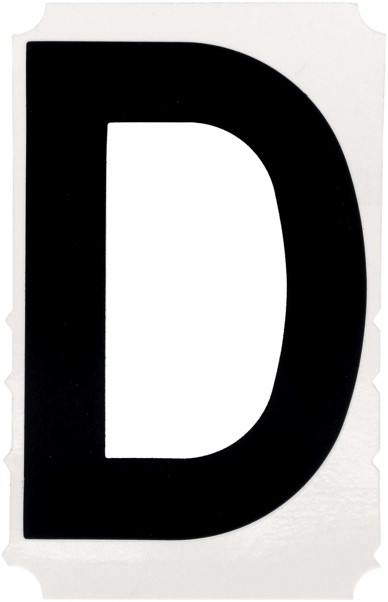 NITTO - Kirjainmuovia100mmkork - D/100,Tarrakirjain