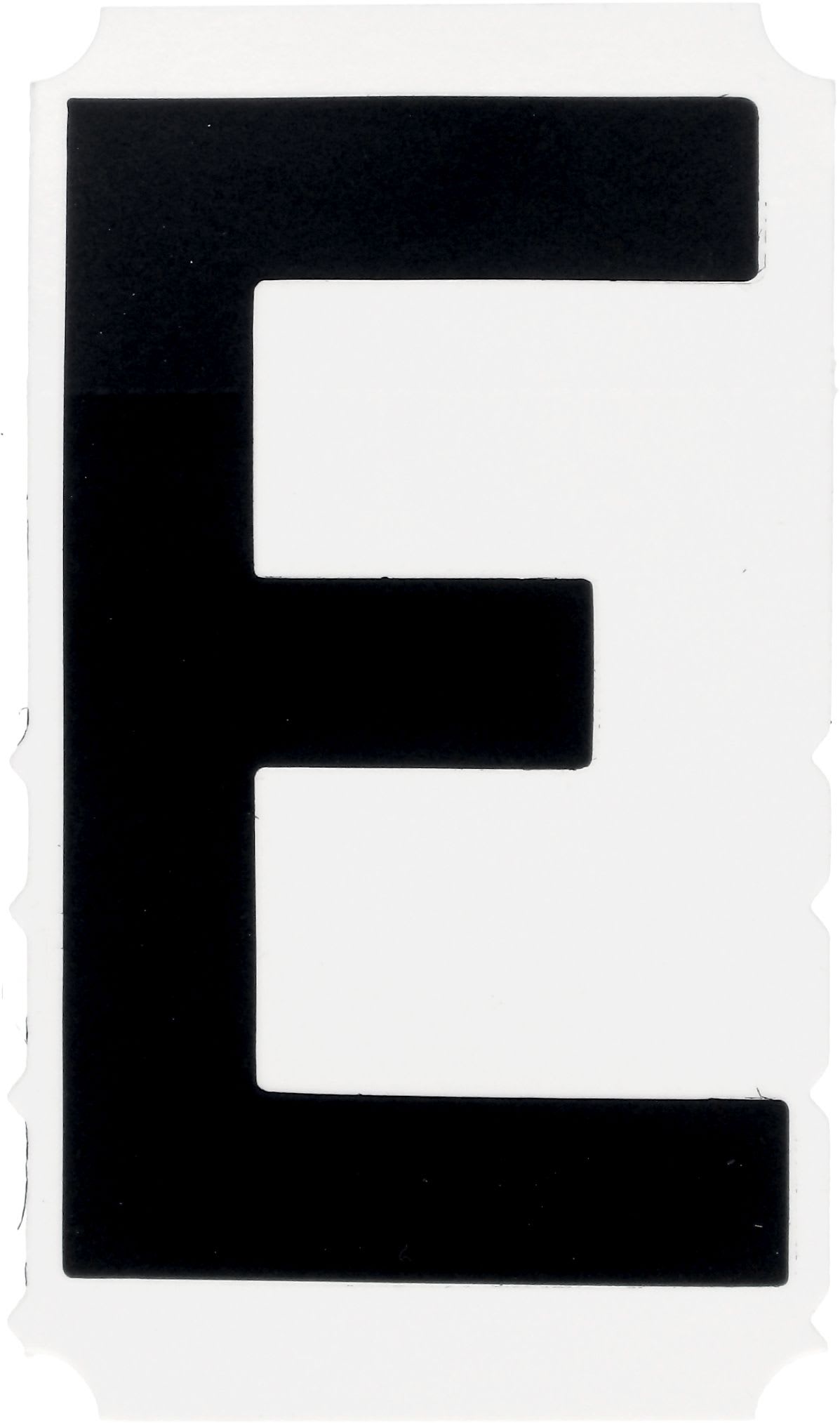 NITTO - Kirjainmuovia100mmkork - E/100,Tarrakirjain