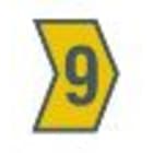 HELLERMANNTYTON - Johdinmerkki 1000 kpl/rll KEL - HGDC1-3 9 johdin Ø 1.0-3.0mm