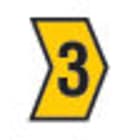 HELLERMANNTYTON - Johdinmerkki 250 kpl/rll KEL - HGDC4-9 3 johdin Ø 4.0-9.0mm