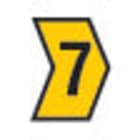 HELLERMANNTYTON - Johdinmerkki 250 kpl/rll KEL - HGDC4-9 7 johdin Ø 4.0-9.0mm