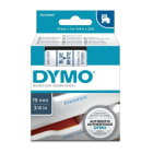 DYMO - Teippikasetti 19 mm x 7 m - SIN./VALK. 45804