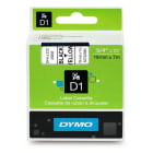 DYMO - Teippikasetti 19 mm x 7 m - MUSTA/KELT. 45808