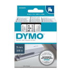 DYMO - Teippikasetti 9 mm x 7 m - MUSTA/KIRKAS 40910