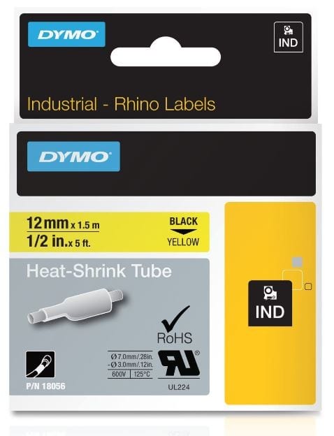 DYMO - Merkintäletku - RHINO KUTISTE 12MM X1.5 MU/KE
