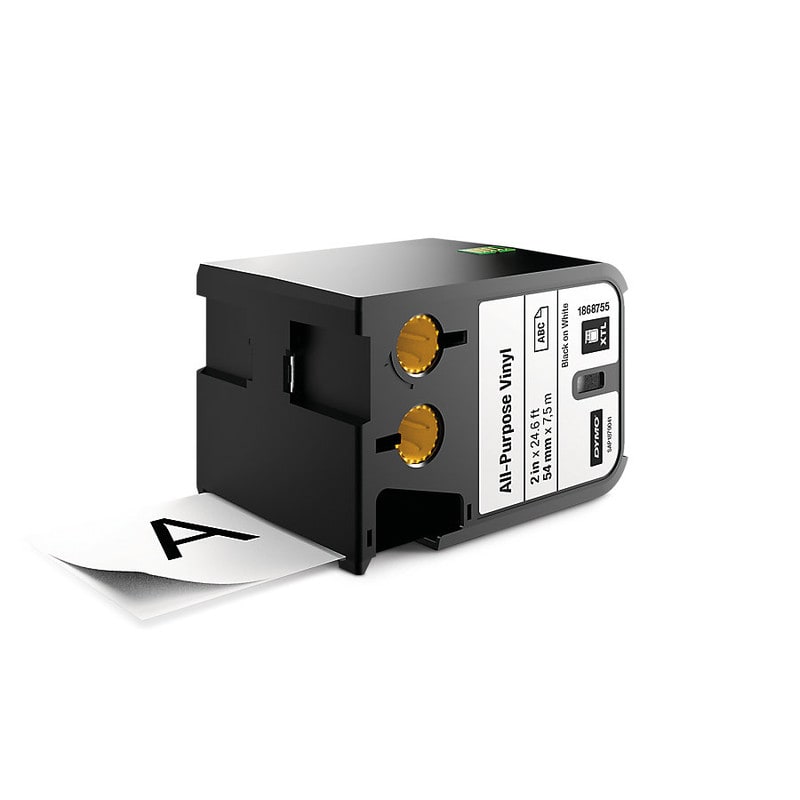 DYMO - Merkintätarra DYMO XTL - XTL 54MM BK/WT VINYL CONT TAPE
