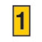 HELLERMANNTYTON - Johdinmerkki (sis.200kpl) KEL - WIC1 1 0.5-1.5mm2 561-01614