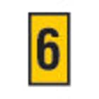 HELLERMANNTYTON - Johdinmerkki (sis.100kpl) KEL - WIC3 6 4.0-6.0mm2 561-03664