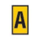 HELLERMANNTYTON - Johdinmerkki (sis.100kpl) KEL - WIC3 A 4.0-6.0mm2 561-03014