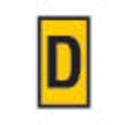 HELLERMANNTYTON - Johdinmerkki (sis.100kpl) KEL - WIC3 D 4.0-6.0mm2 561-03044