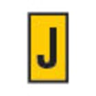 HELLERMANNTYTON - Johdinmerkki (sis.100kpl) KEL - WIC3 J 4.0-6.0mm2 561-03104