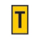 HELLERMANNTYTON - Johdinmerkki (sis.100kpl) KEL - WIC3 T 4.0-6.0mm2 561-03204