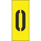 HAMMARPRODUKTER - Kirjain / numero 0 - E0668500 H25G / H25VG NUMBER