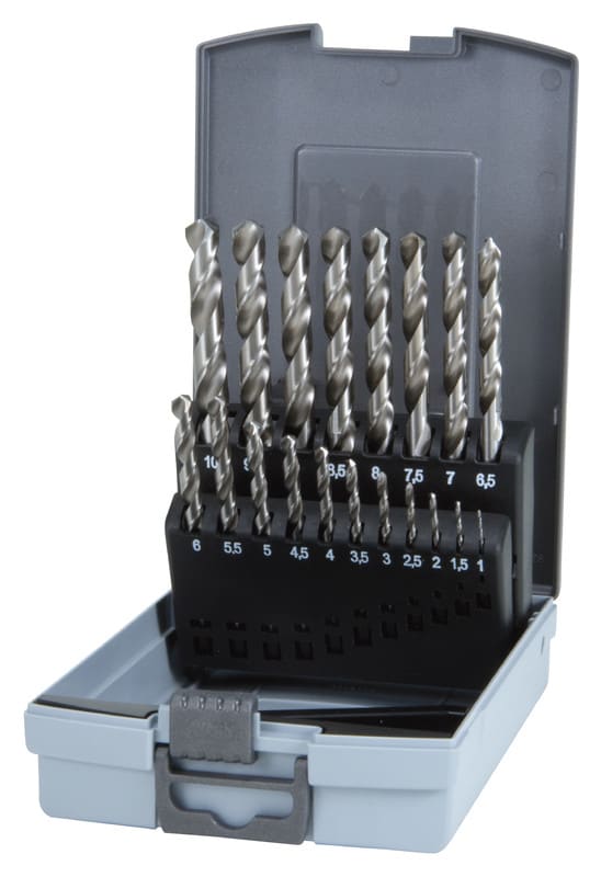 RUKO - Poranteräsarja metalli - Poranteräsarja 1-10mm HSS