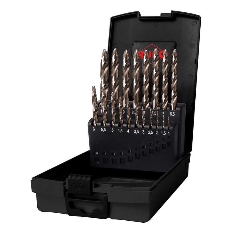 RUKO - Poranterä metalli - Ruko kierukkaporasarja 19-os Co5