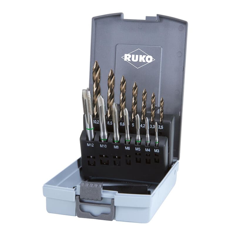 RUKO - Kierretappilajitelma - Ruko konetappisarja M3-M12+porat