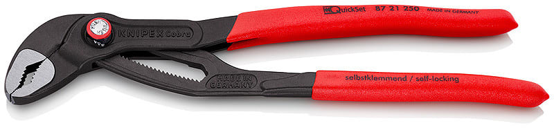KNIPEX - Automaat. siirtoleukapih.250mm - KNIPEX Cobra QuickSet