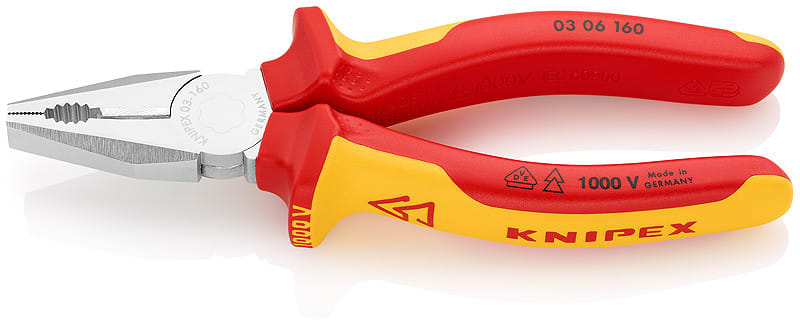 KNIPEX - Linjapihti 160mm - KNIPEX linjapihti VDE