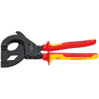 KNIPEX - Teräsvahvist. kaapel. 315mm - KNIPEX kaapelileik. räikkä VDE