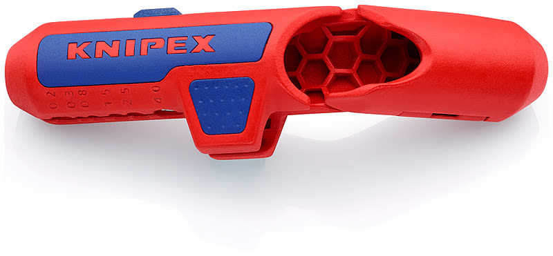 KNIPEX - Taivutettu, oikeakätinen - KNIPEX ErgoStrip kuorintatyök.