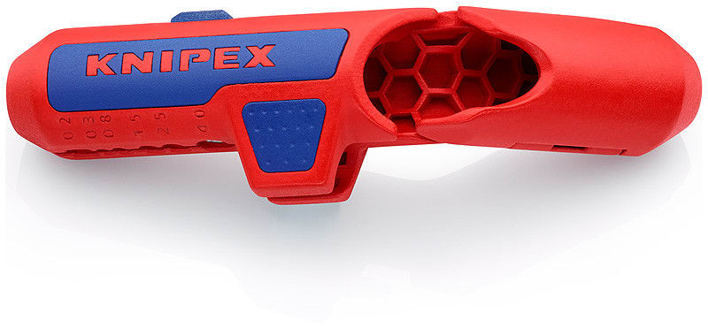 KNIPEX - Taivutettu, oikeakätinen - KNIPEX ErgoStrip kuorintatyök.