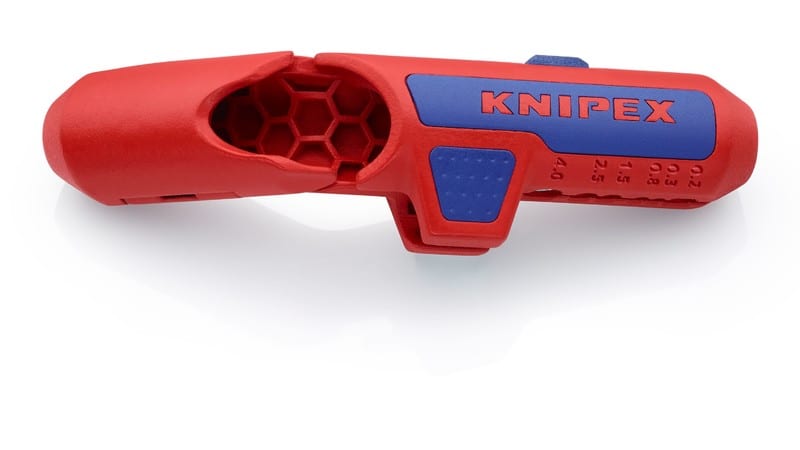 KNIPEX - Taivutettu, vasenkätinen - KNIPEX ErgoStrip kuorintatyök.