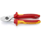 KNIPEX - Kaapelileikkuri 165mm - KNIPEX kaapeleleikkuri VDE TT