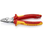KNIPEX - Pääteholkkipihti 180mm - KNIPEX pääteholkkipihti VDE TT