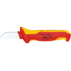 KNIPEX - Kaapeliveitsi, suora terä - KNIPEX kuorintaveitsi VDE