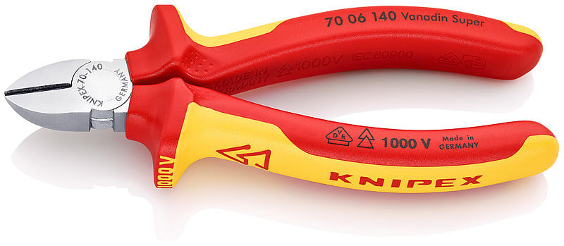 KNIPEX - Sivuleikkuri 140mm - KNIPEX sivuleikkuri VDE