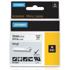 DYMO - Merkintäteippi Rhino - Rhino Vinyl 19 mm b / white