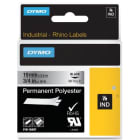 DYMO - Merkintätarra Rhino - Rhino 19 mm perm poly b/met