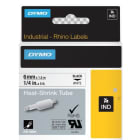 DYMO - Merkintätarra Rhino - Rhino Shrinktube 6 mm b/w