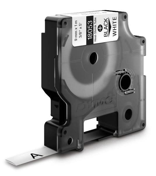 DYMO - Merkintätarra Rhino - Rhino Shrinktube 9 mm b/w
