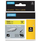 DYMO - Merkintätarra Rhino - Rhino Shrinktube 6 mm b/yel